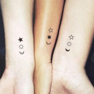 tattoo para 3 amigas