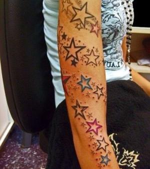 tattoo de estrellas