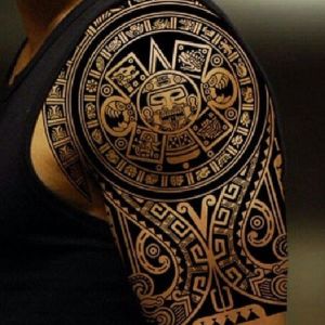 imagen de tatuaje maori