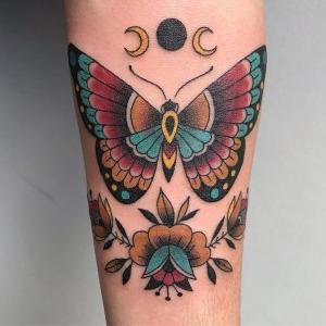 los tatuajes mas lindos de mariposas