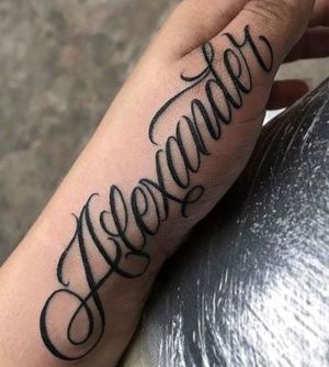 tatuaje de nombre