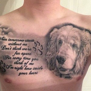 tatuajes de perro para hombre