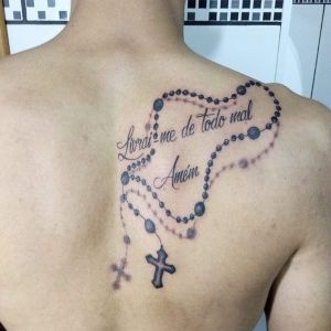 tatuaje de rosario con significado